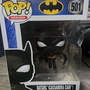 Funko Pop! Heroes Batgirl (Cassandra Cain) #501 - Black & Yellow Vinyl Figure